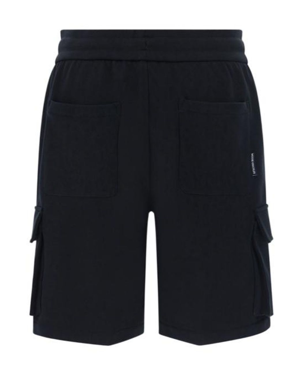 Moose Knuckles Blue Hartsfield Cargo Shorts for men