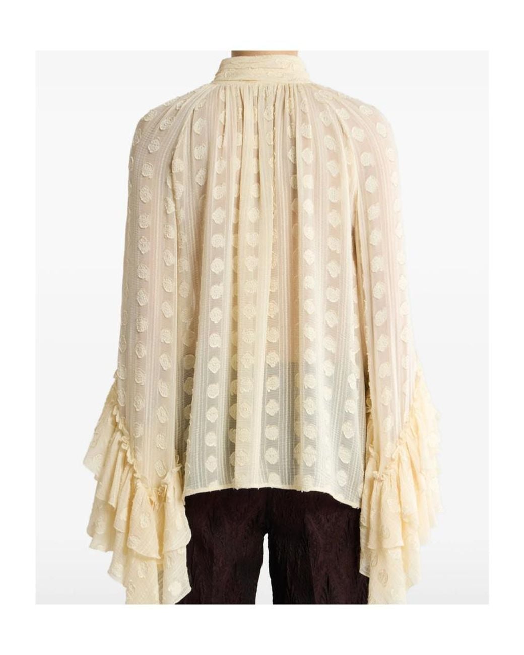 Etro Natural Long-Sleeved Shirt