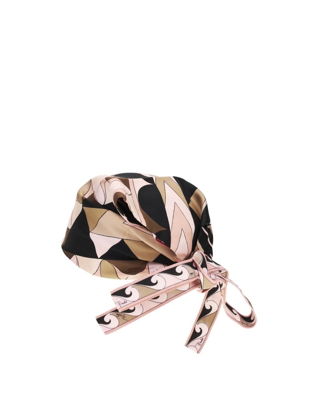 Emilio Pucci Multicolor Pucci Vivara Triangle Hair Scarf