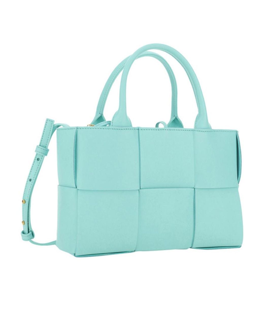 Bottega Veneta Blue Mini Arco Tote Bag
