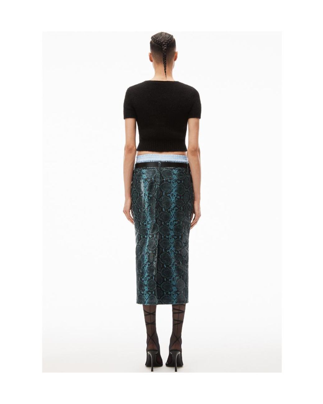 Alexander Wang Black Circle Cut-Out Knit Top