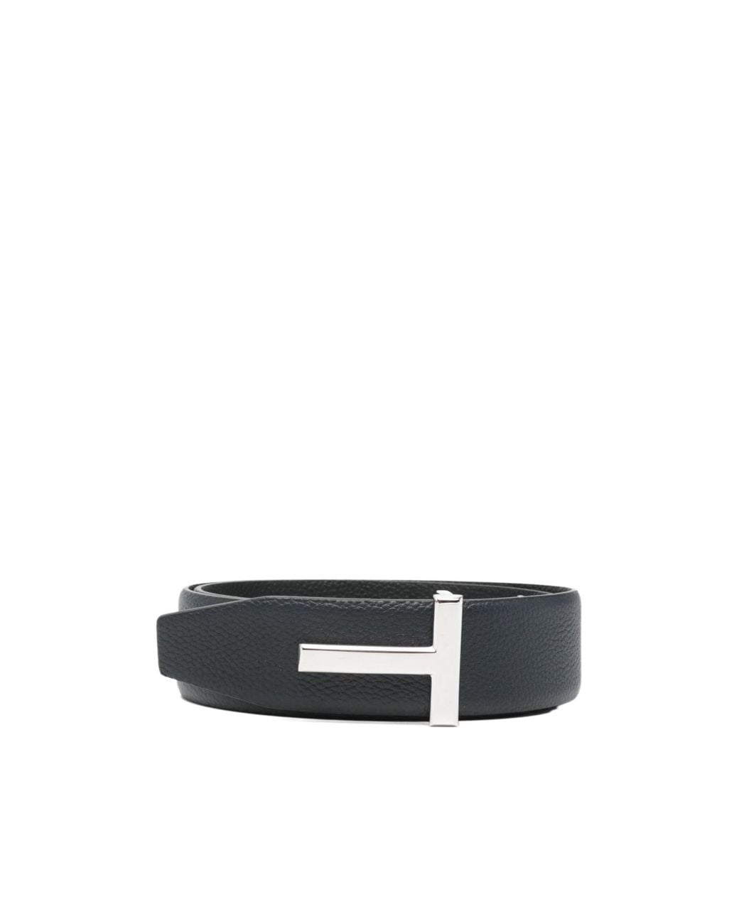 Tom Ford White Double-Sided T-Shaped Belt for men