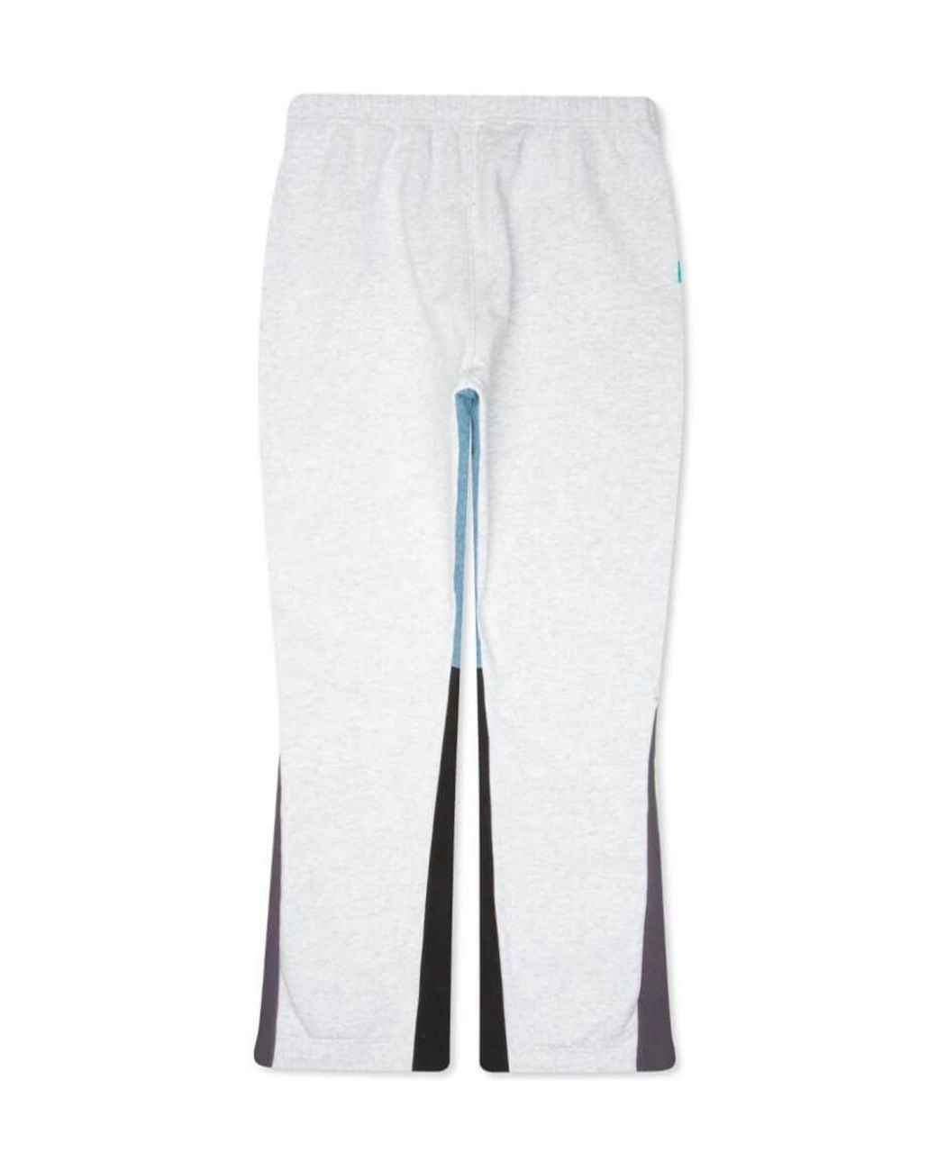 GALLERY DEPT. White Logo Paint-Splatter Flare Pants for men