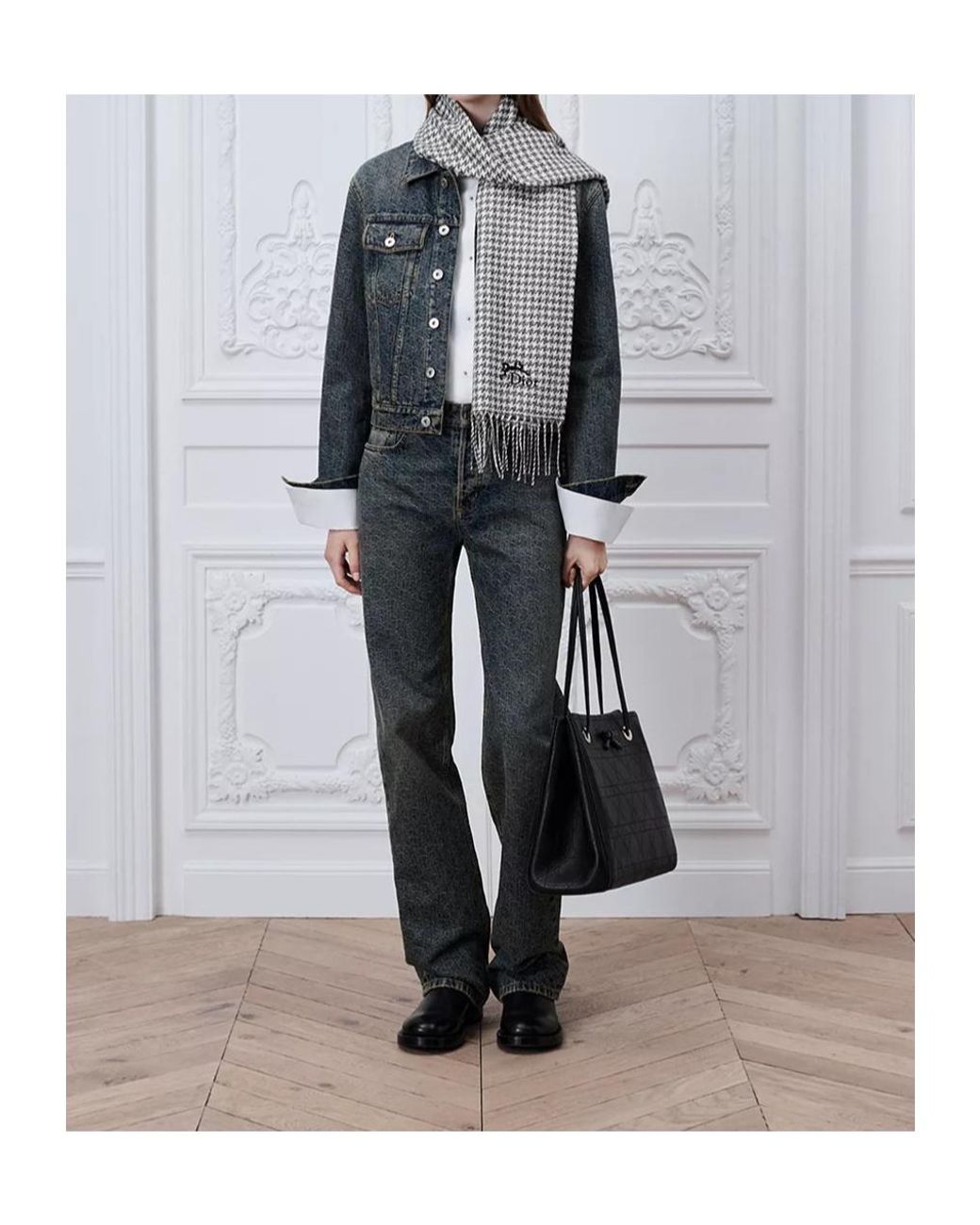 Dior Gray Regular-Fit Jeans