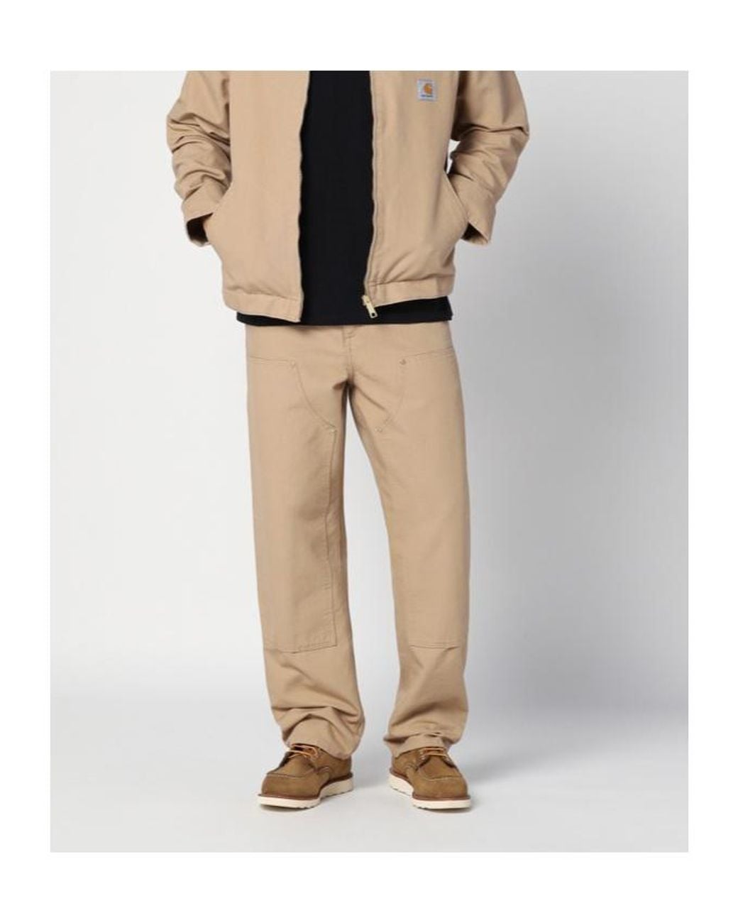Carhartt Natural Double Knee Trousers for men