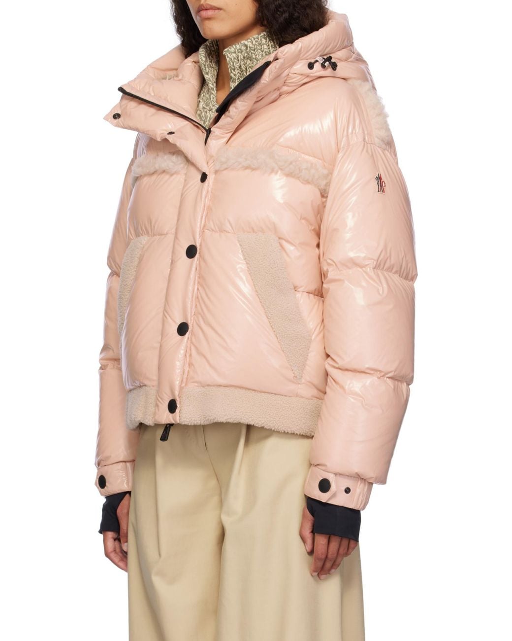 Moncler Pink Grenoble Eibsee Down Jacket