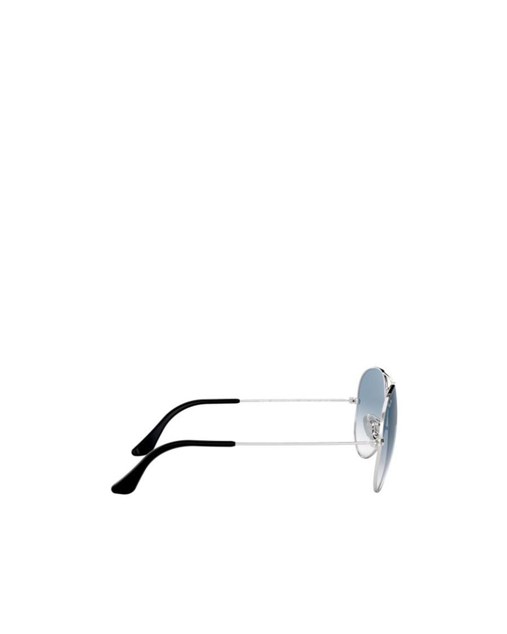 Ray-Ban Blue Logo Sunglasses for men