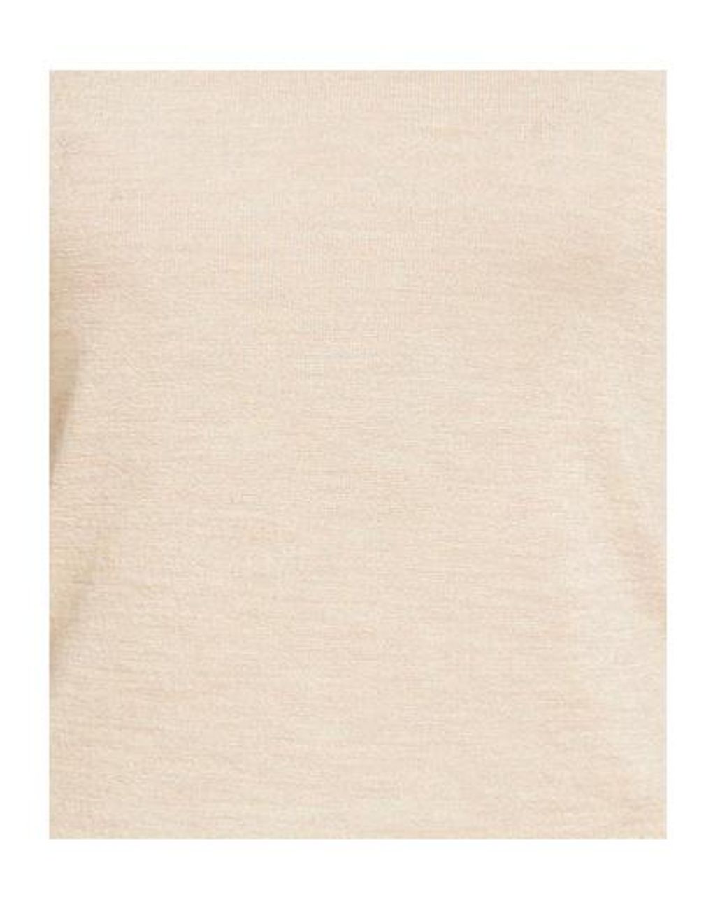 Isabel Marant Natural Solid Color Long-Sleeve Knit Top