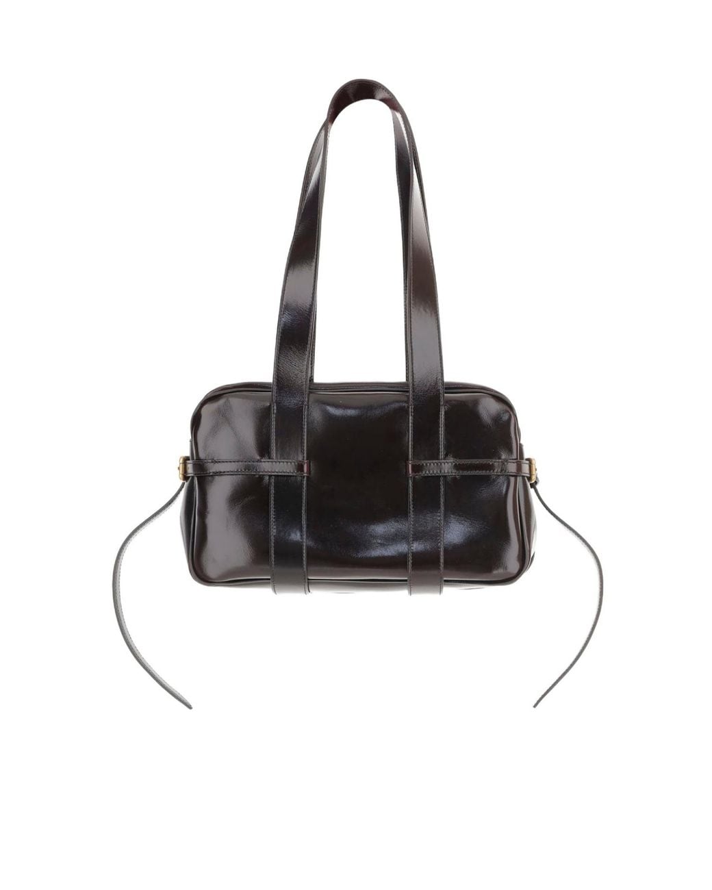Dries Van Noten Black Zippered Shoulder Bag