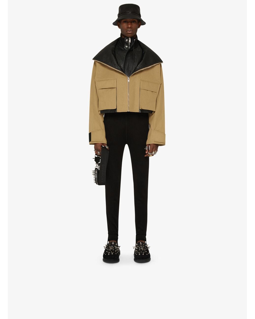 Givenchy Black 4G Leggings for men