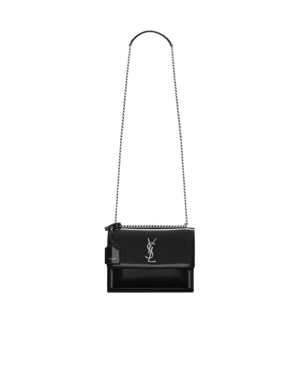Saint Laurent White Sunset Medium