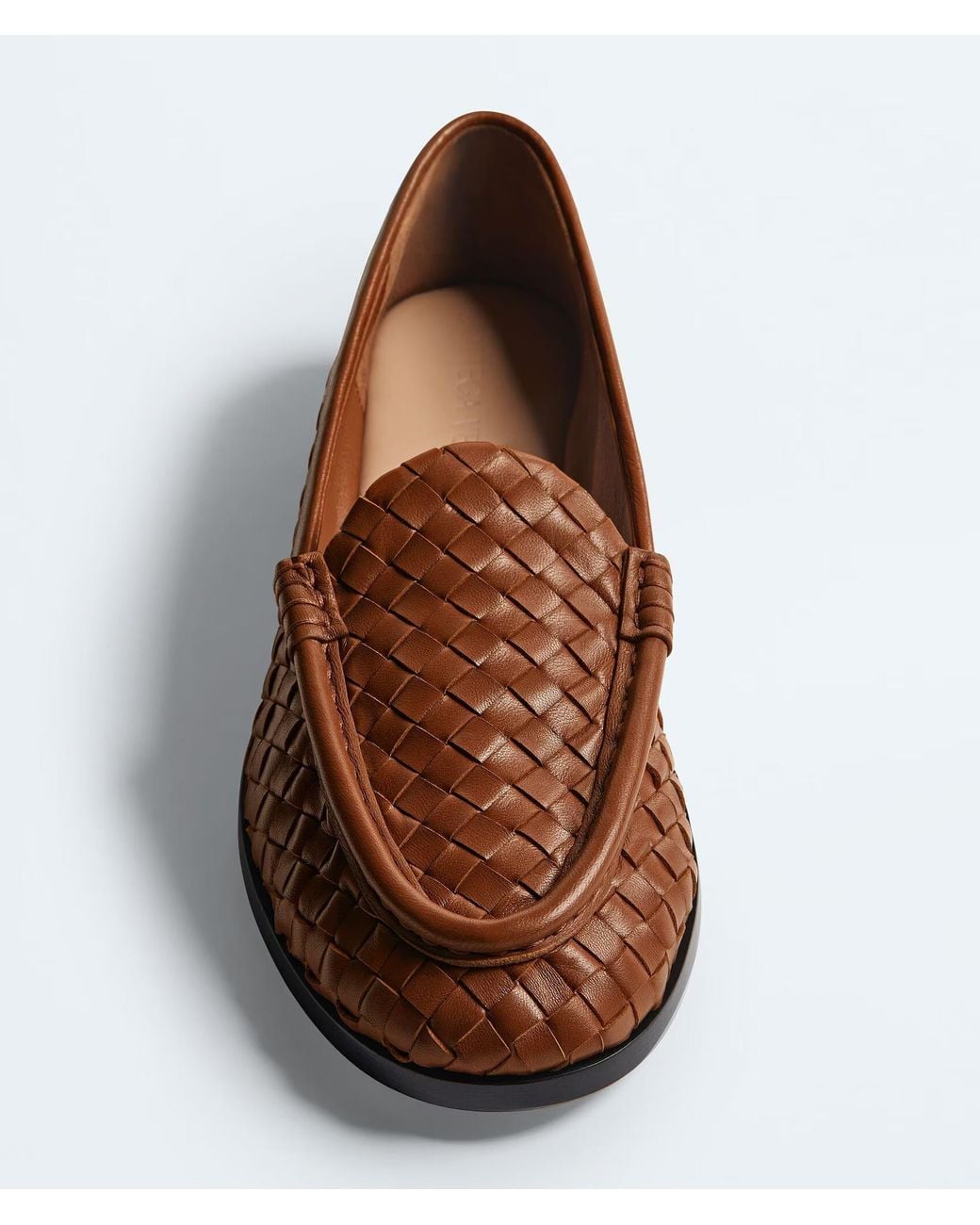 Bottega Veneta Brown Silenzio Loafers
