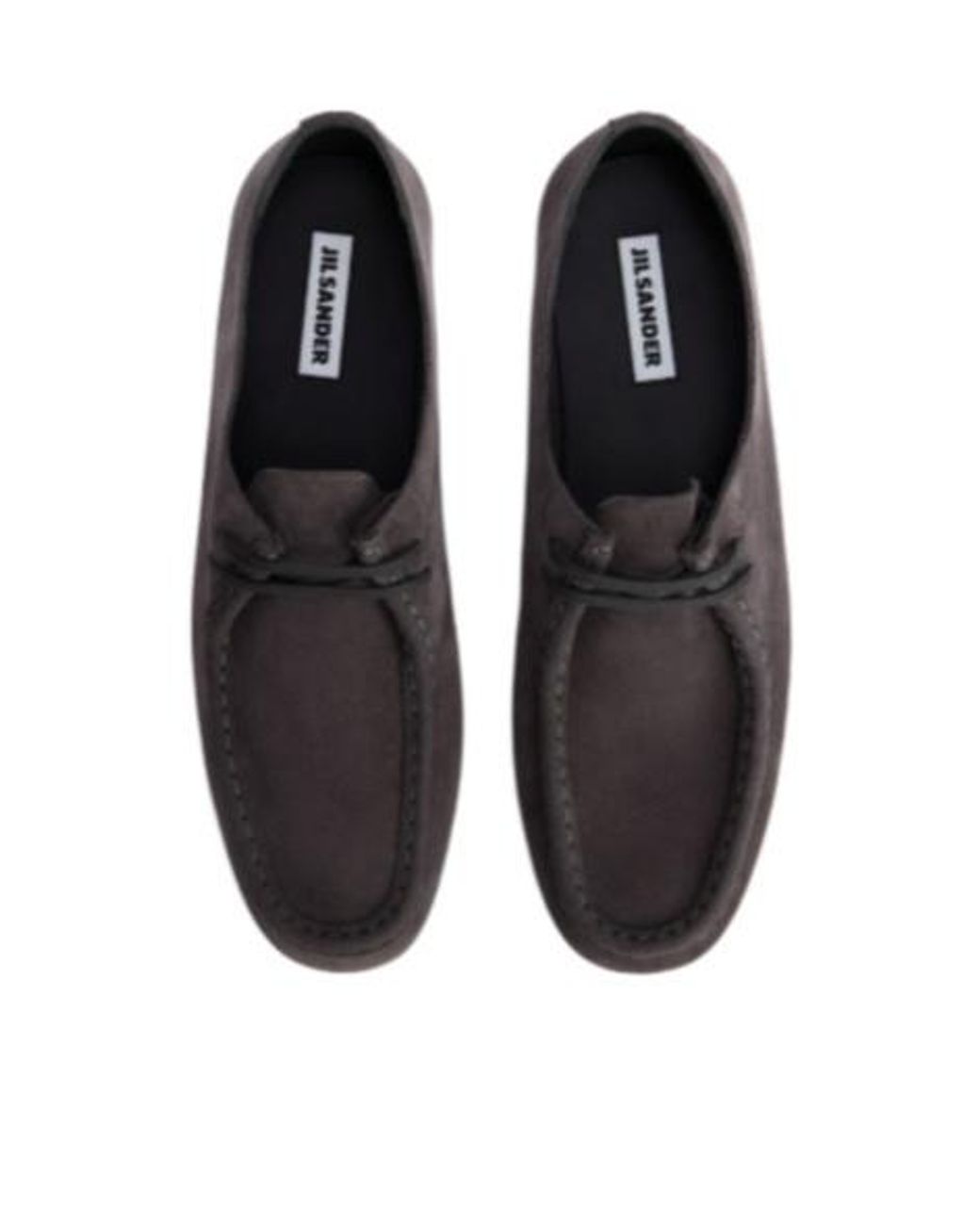 Jil Sander Brown Hood Lace-Up Shoes for men