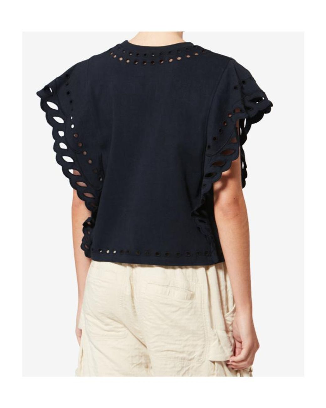 Isabel Marant Blue Isabel Marant Étoile Odyle Crewneck T-Shirt