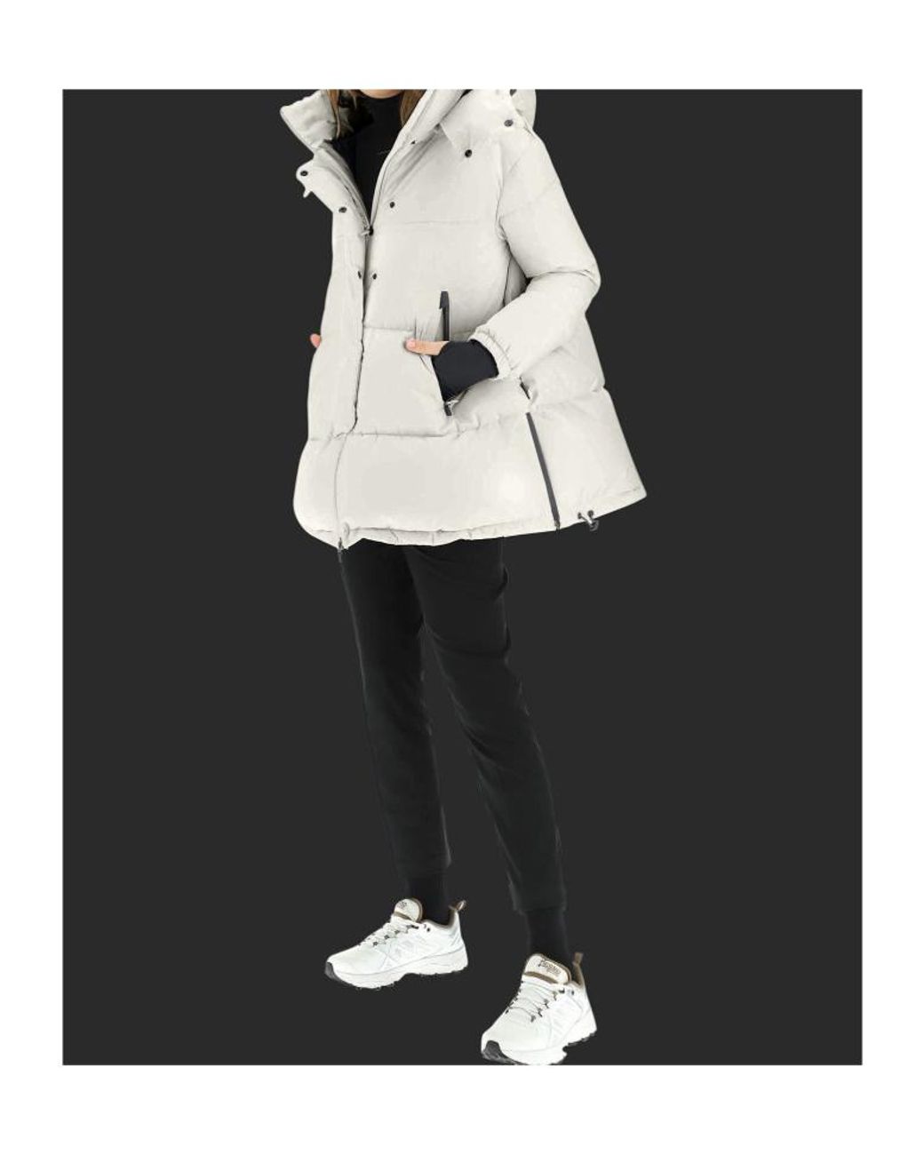 Herno Natural Laminar Oversized Windstopper Jacket