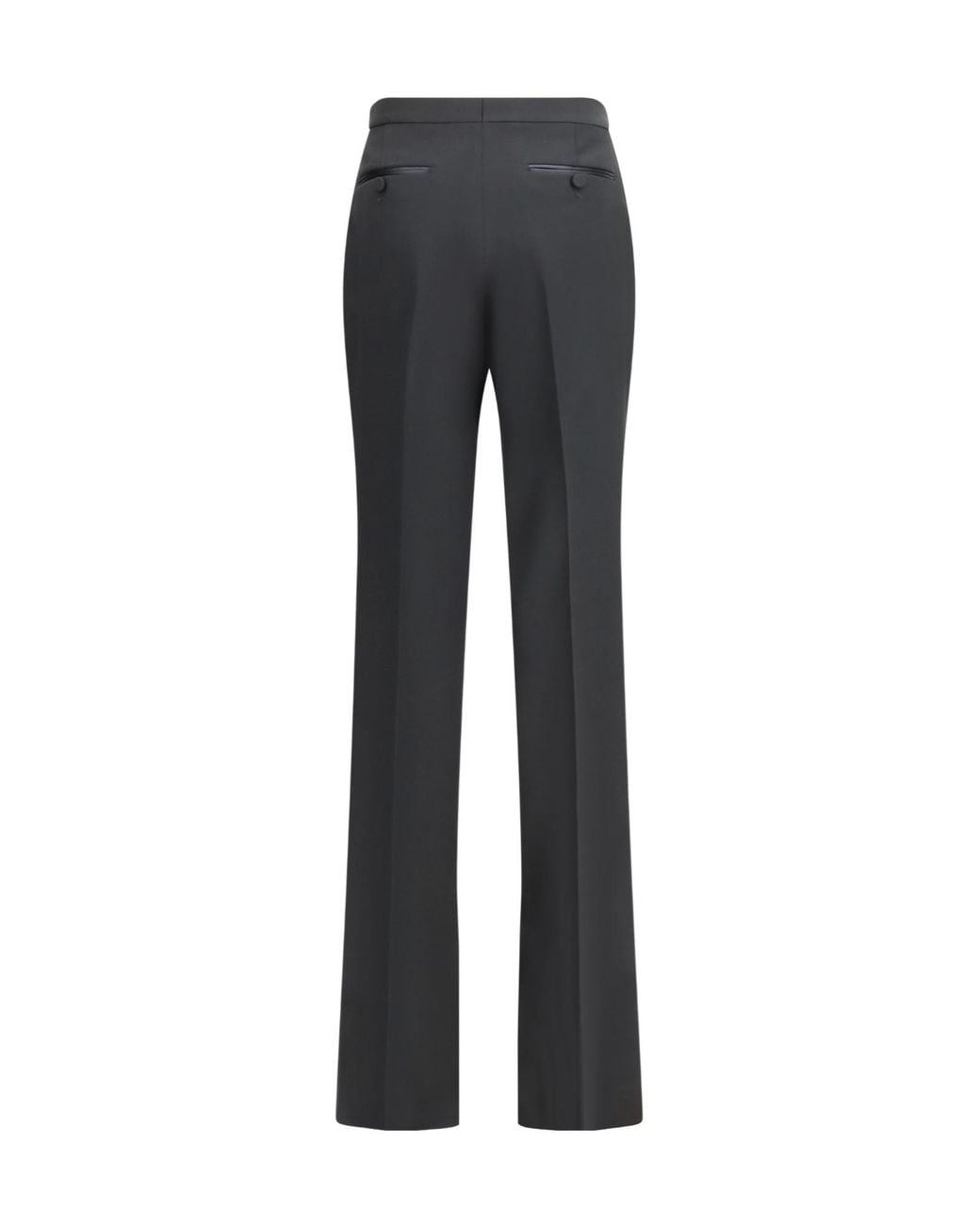 Tom Ford Black Straight-Leg Tailored Tuxedo Trousers