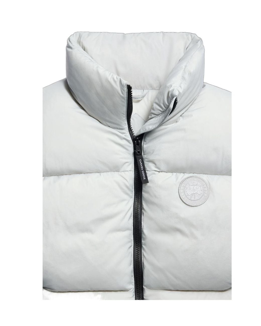 Canada Goose Gray Fallon Down Puffer Vest