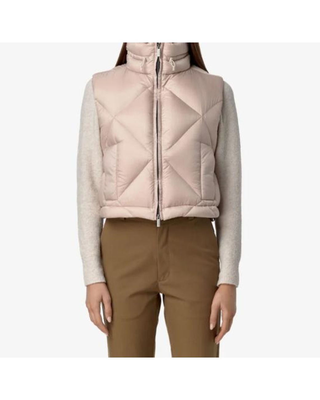 K-Way Pink Will Super Light Thermo Heavy Waistcoat