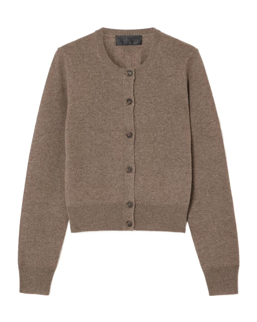 Nili Lotan Brown March Cashmere Cardigan