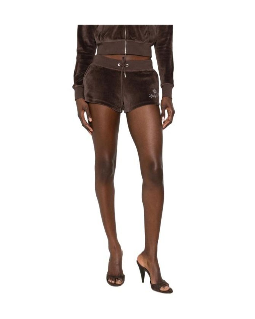 Sporty & Rich Multicolor Drawstring Shorts