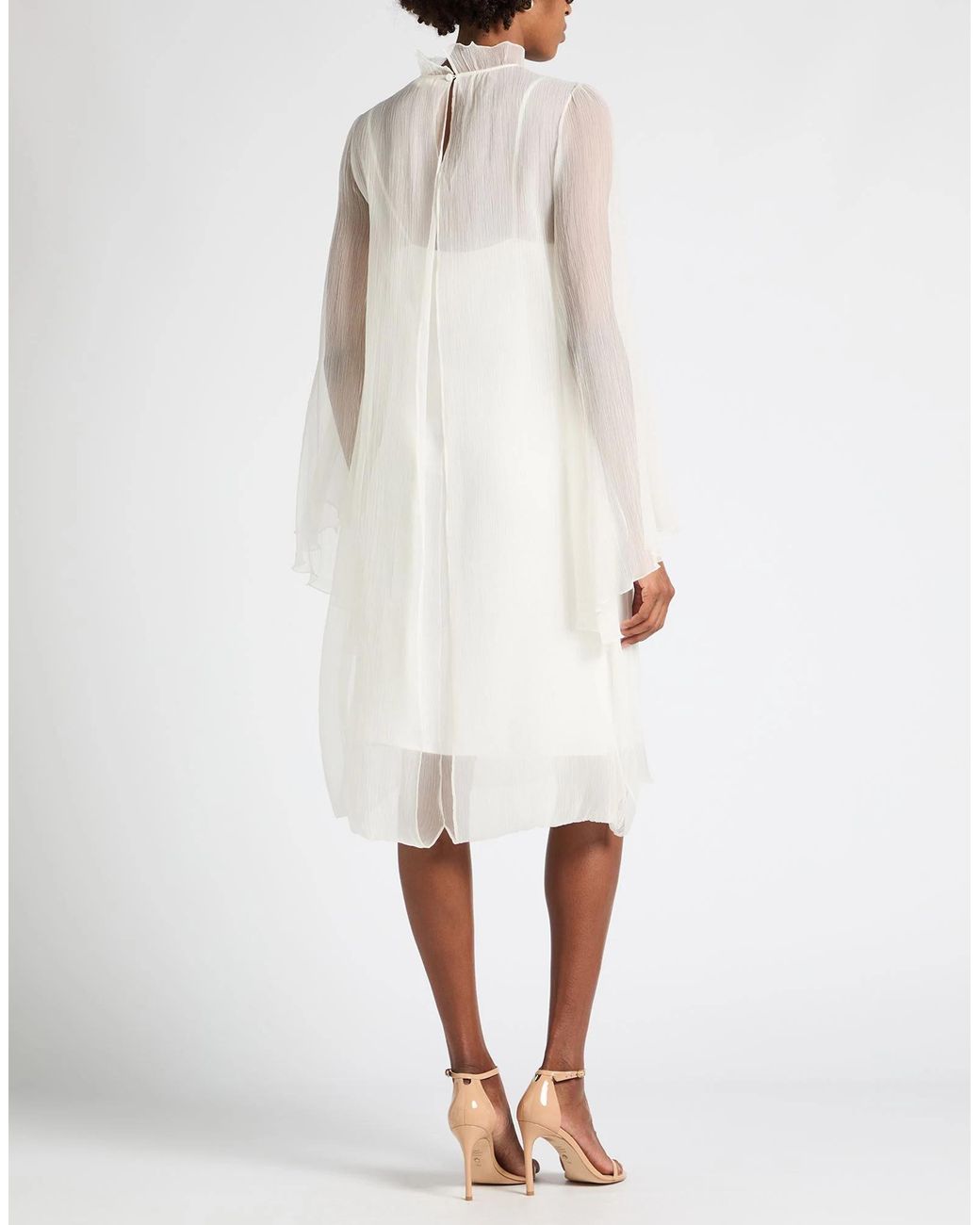 Max Mara White Midi Dresses