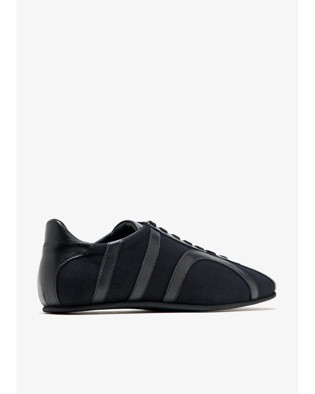 Totême Black Totême Lace-Up Sneakers