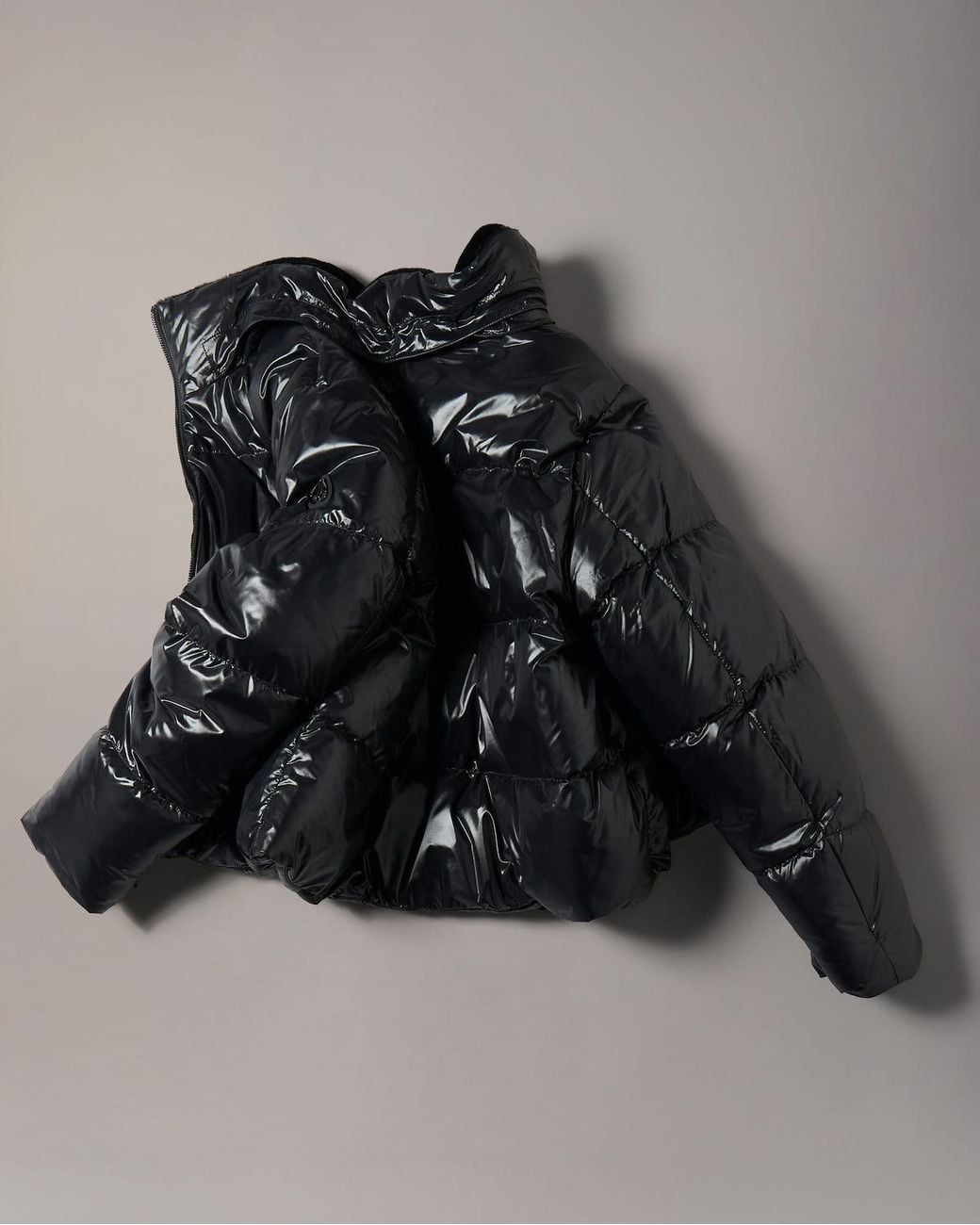 Moose Knuckles Black Queens Reversible Down Puffer