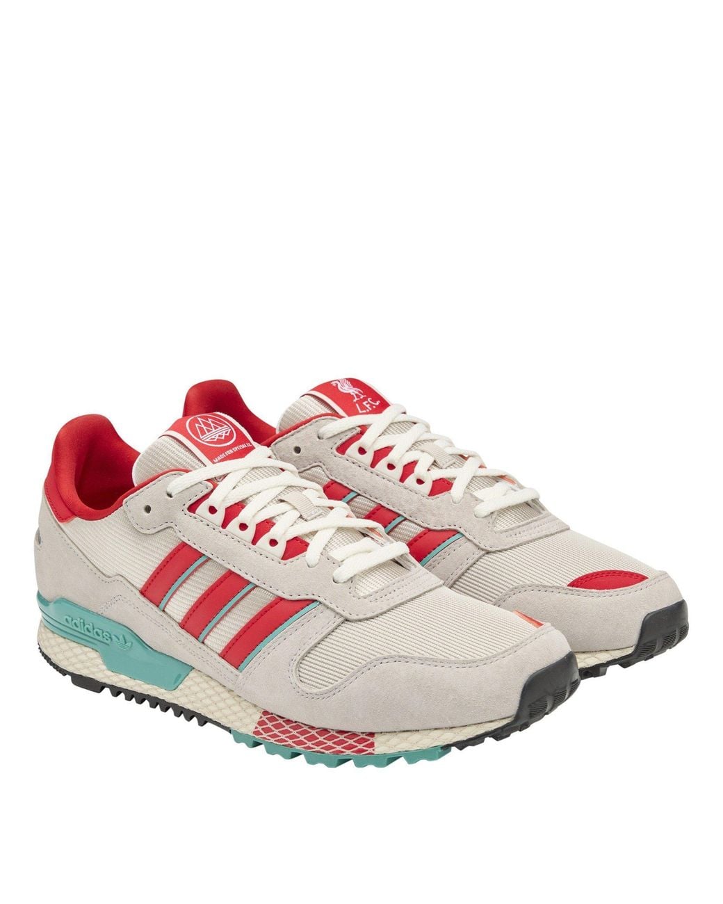 Adidas Pink Retro Low-Top Sneakers for men