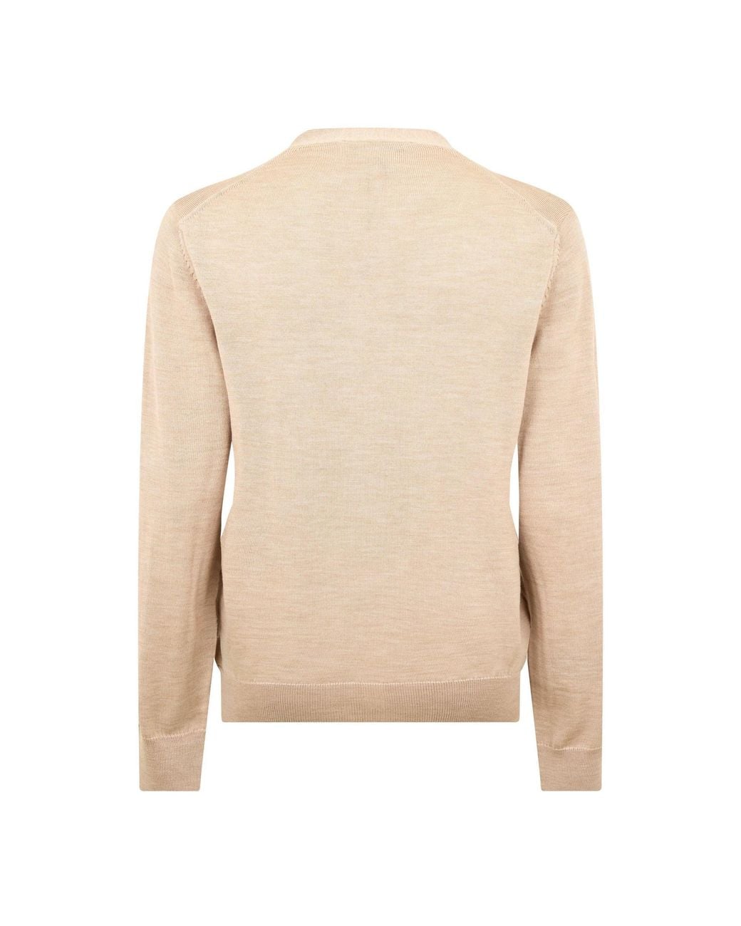 Maison Kitsuné Natural Lightweight Cardigan for men