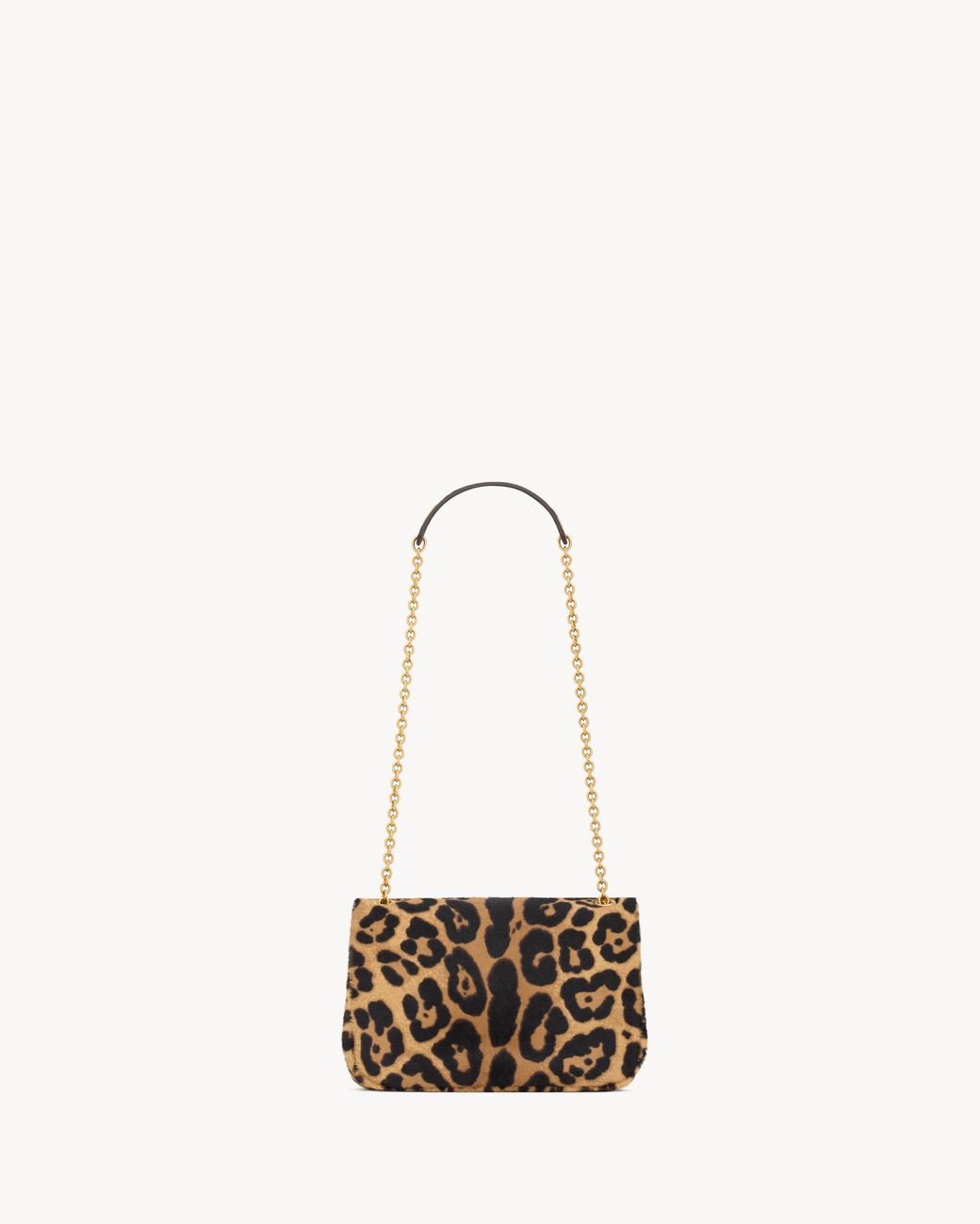 Saint Laurent White Jamie 4.3 Animal Patterned Mini Shoulder Bag