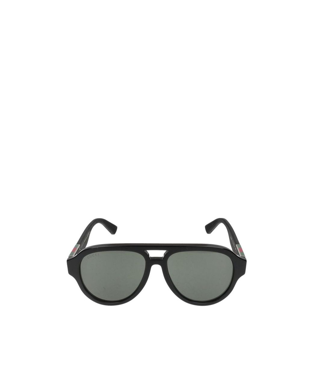 Gucci Green Eyewear Pilot Frame Sunglasses for men