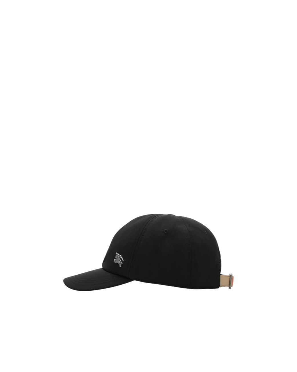 Burberry Black Logo Strap Baseball Hat
