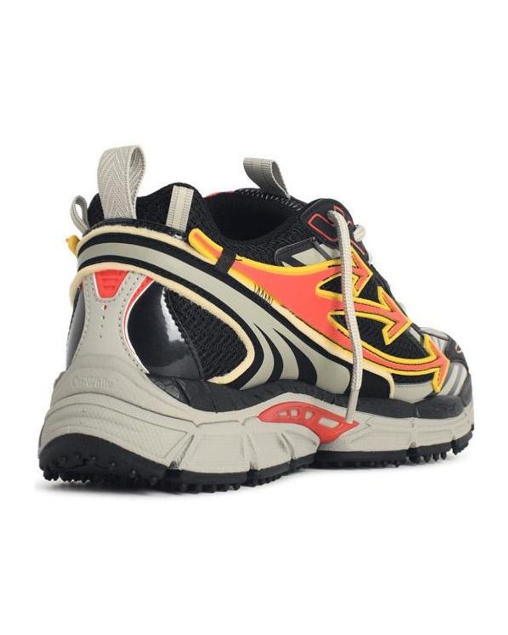 Off-White c/o Virgil Abloh Black Be Right Back Mesh And Sneakers for men