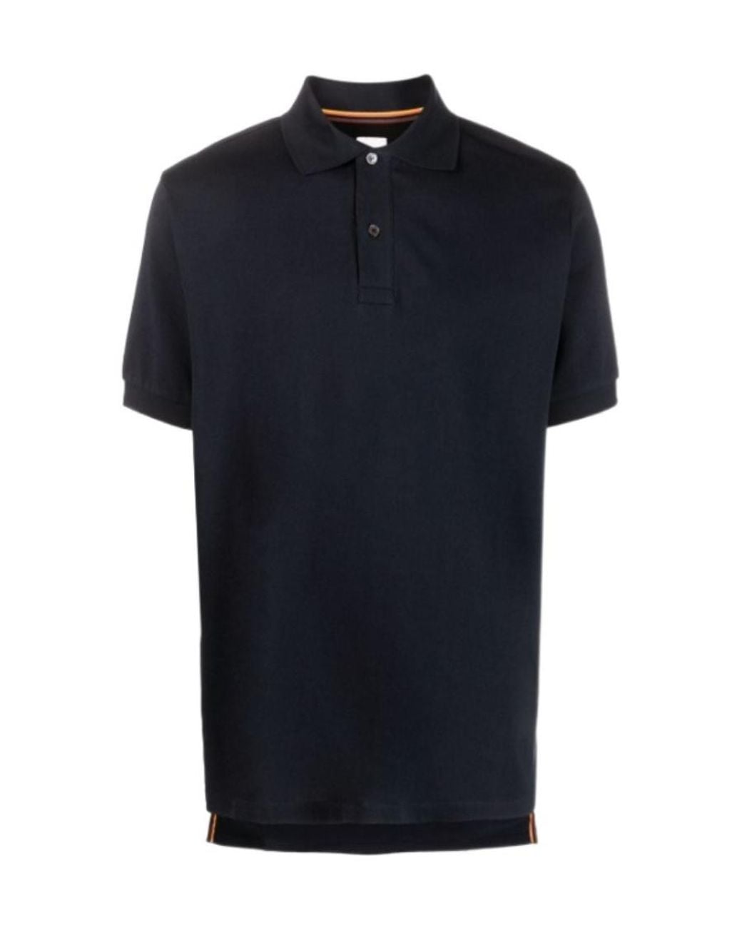 Paul Smith Blue Artist Stripe Placket Polo Shirt for men