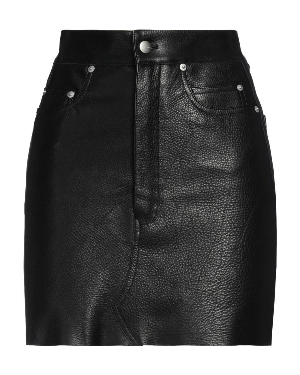 Rick Owens Black Mini Skirts