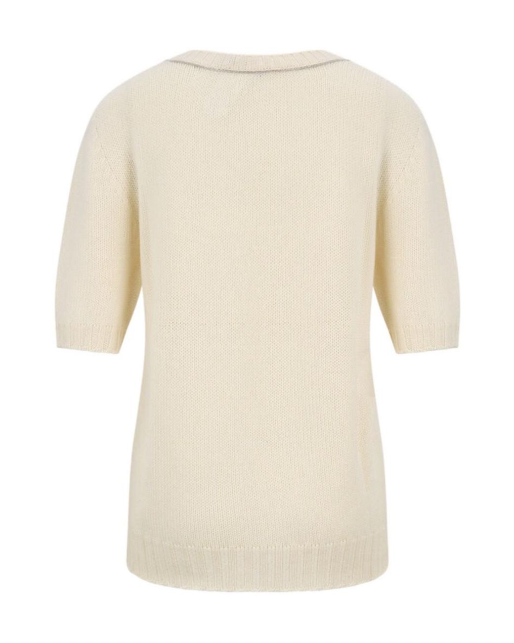 Fabiana Filippi Natural Crew Neck Sweater