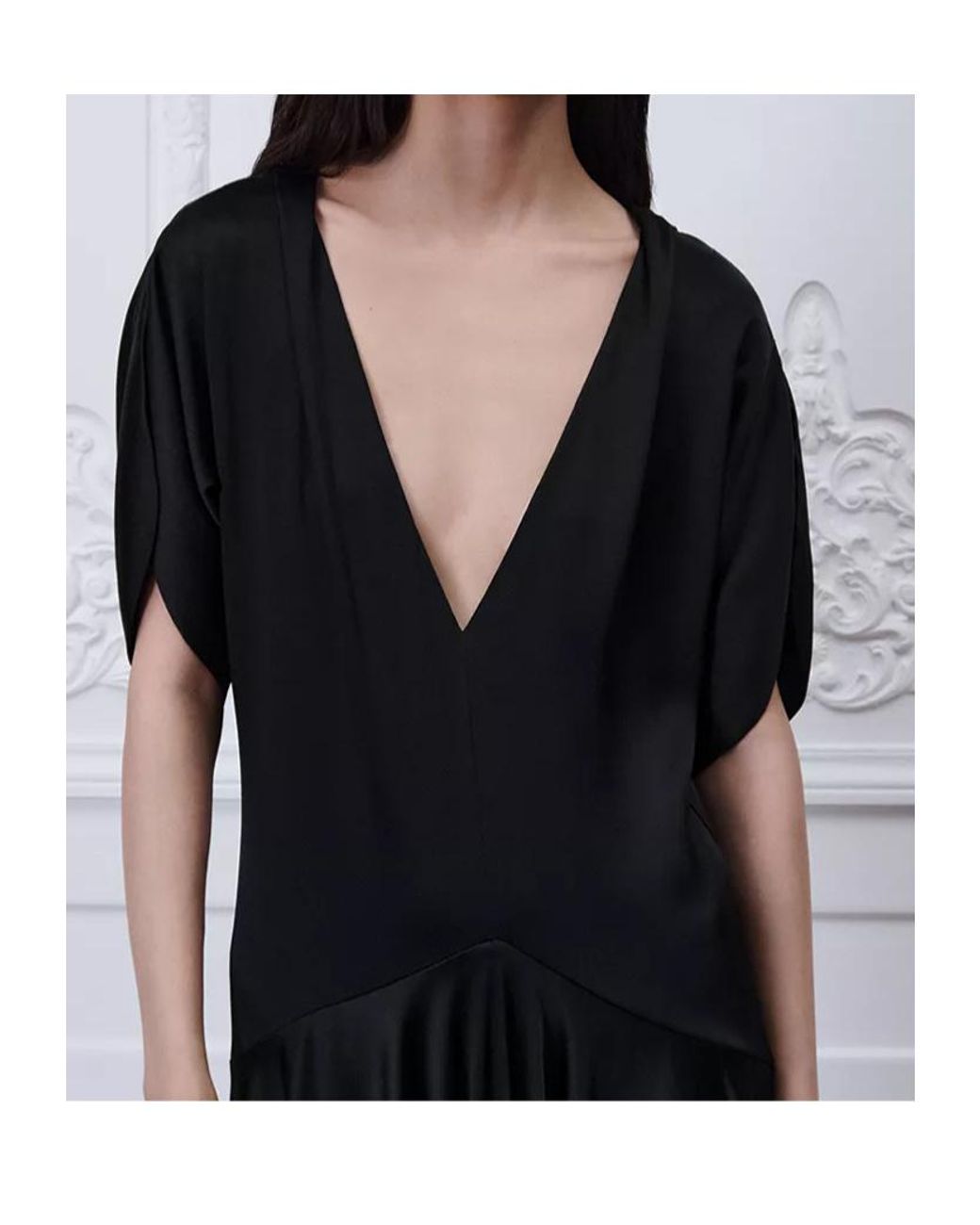 Dior Black Long Flared Dress