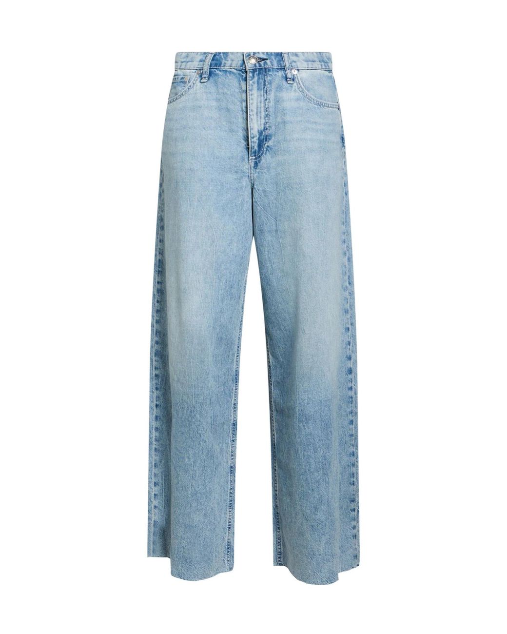 Rag & Bone Blue Denim Trousers