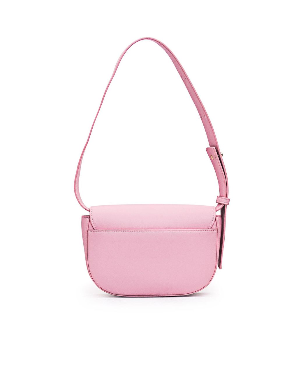 Chiara Ferragni Pink Eyelike Motif Foldover Top Shoulder Bag