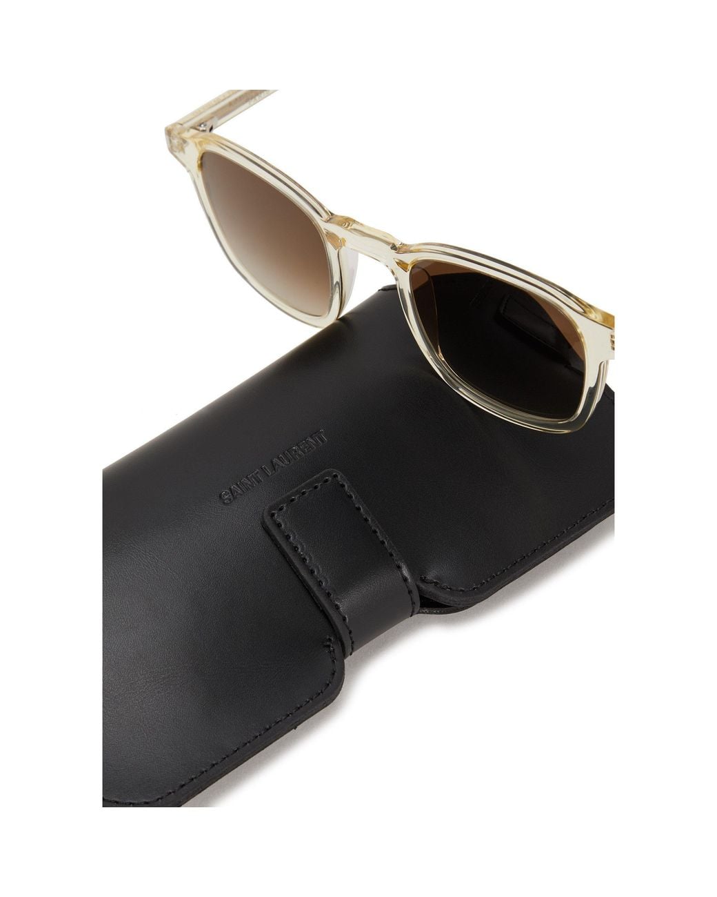 Visualize Meter Squared Saint Laurent Square-Shaped Sunglasses for Men | Lyst