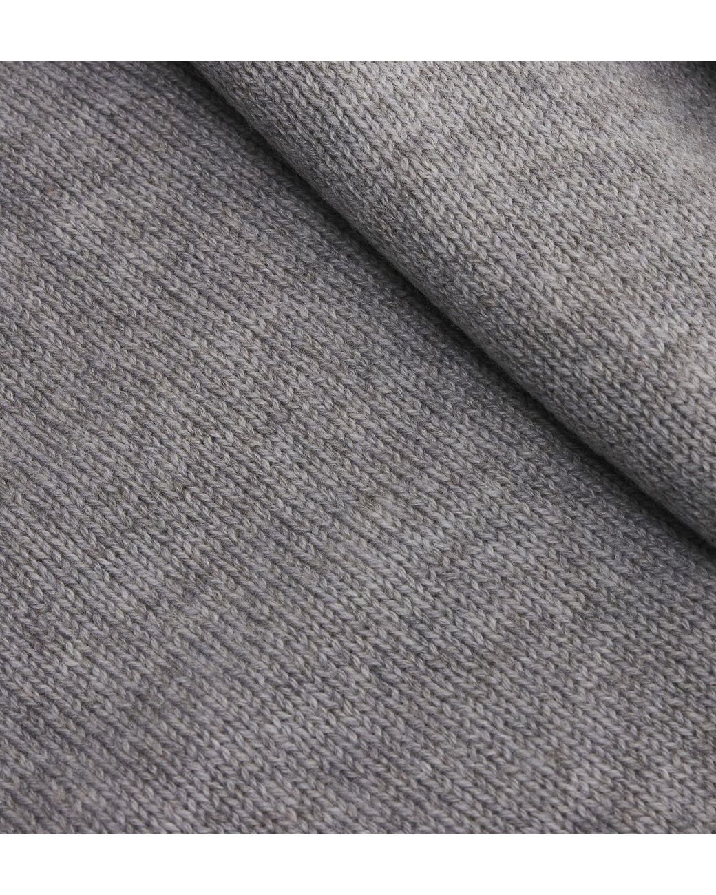Dior Gray Tied Collar Sweater