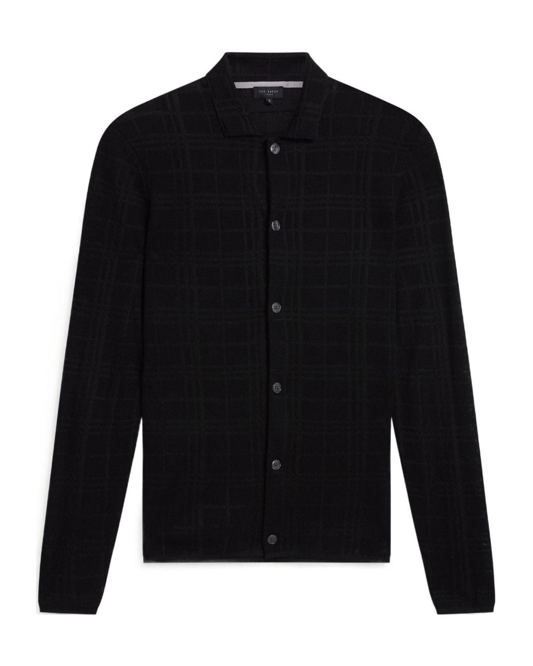 Balmain Black Lapel Shirt for men