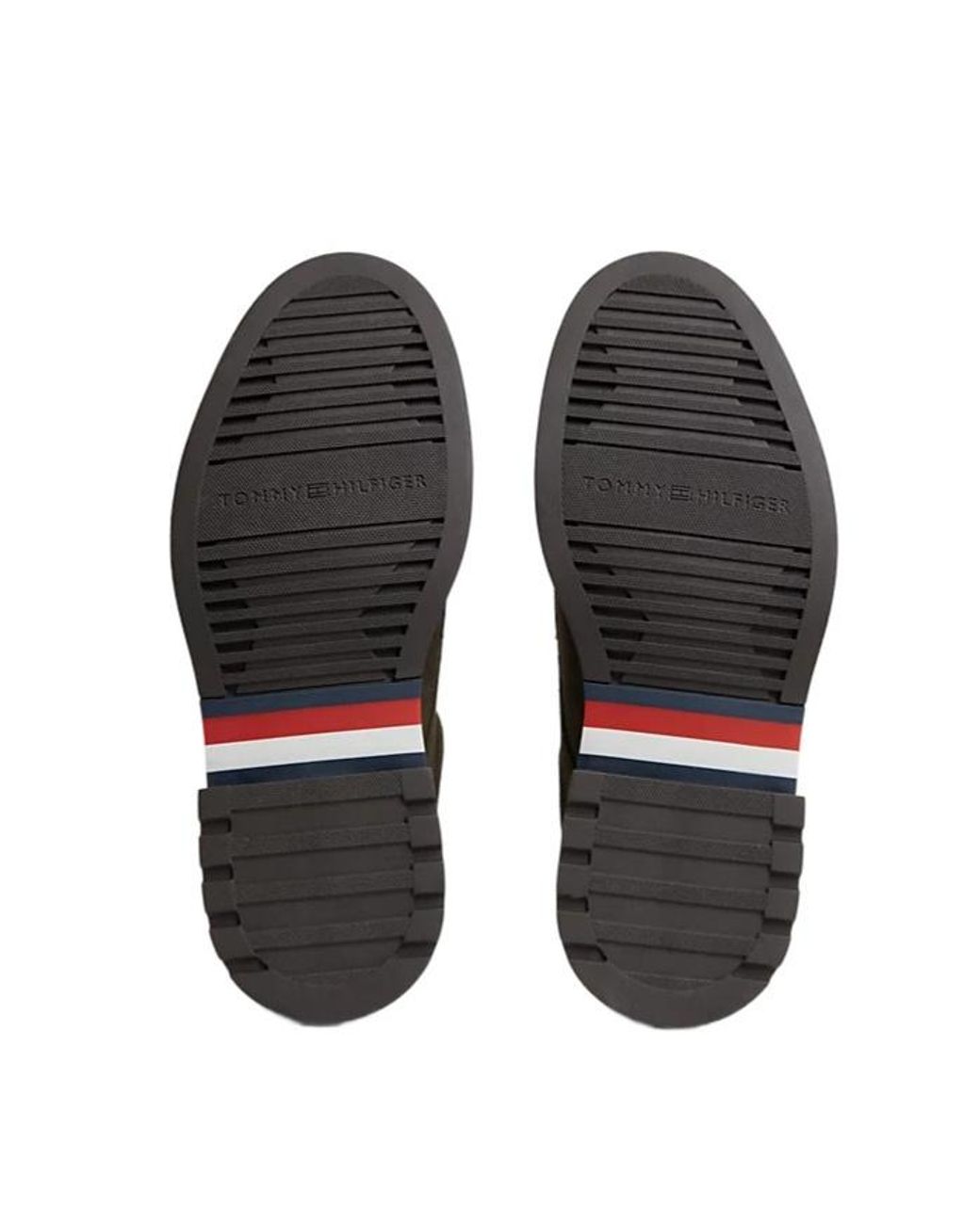 Tommy Hilfiger Green Lace-Up Suede Derby Shoes for men