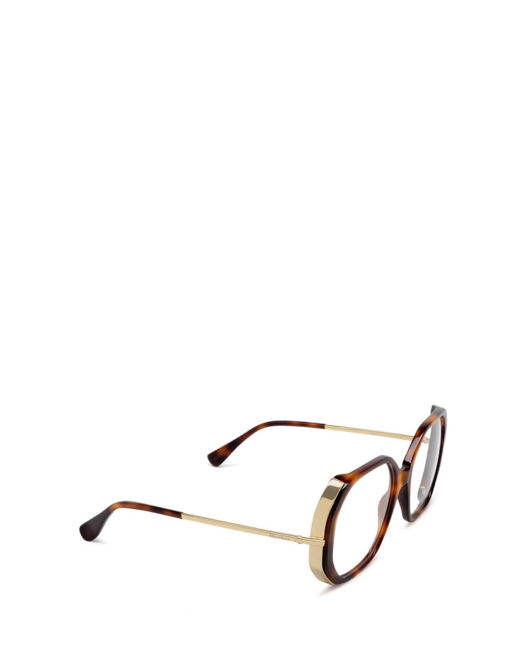 Max Mara Multicolor Geometric Frame Glasses