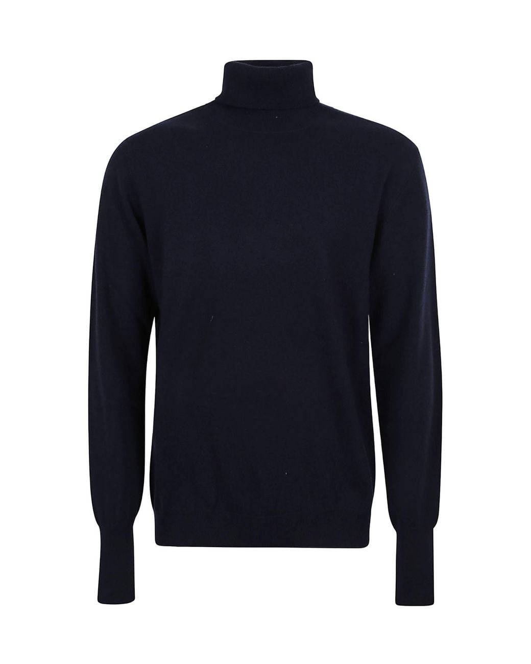 Ballantyne Blue Turtleneck Long Sleeved Knitted Jumper for men