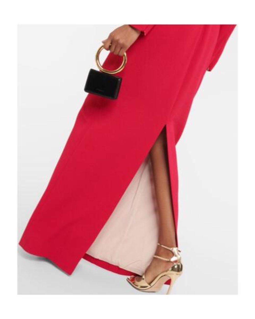 Emilia Wickstead Red Alyvia Gown