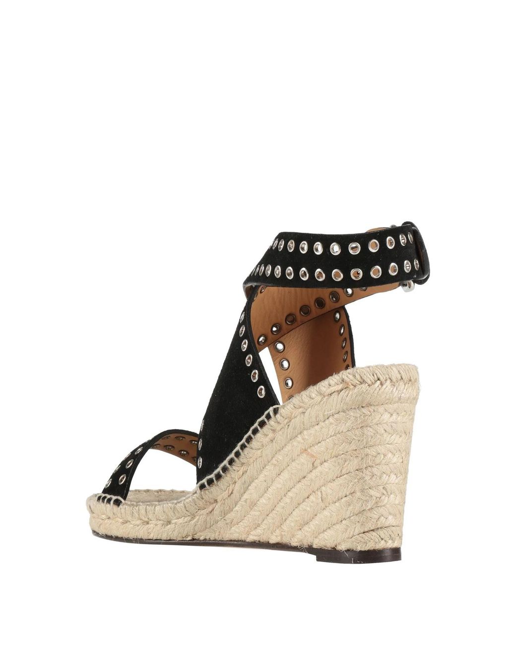 Isabel Marant Black Espadrille Sandals