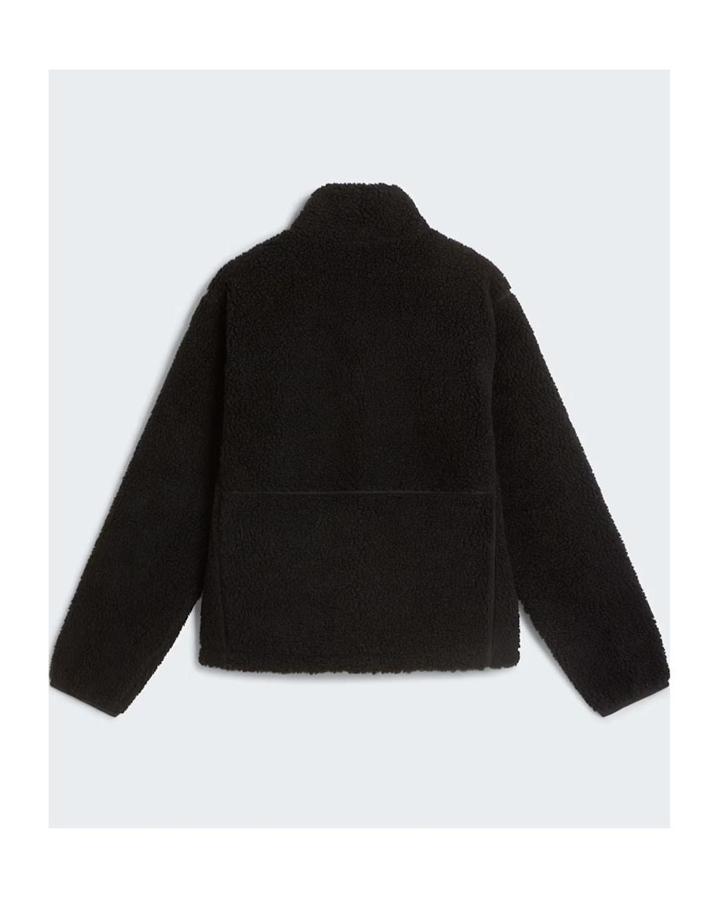 The North Face Black Extreme Pile 2 Fleece Zip-Up Bomber Jacket for men