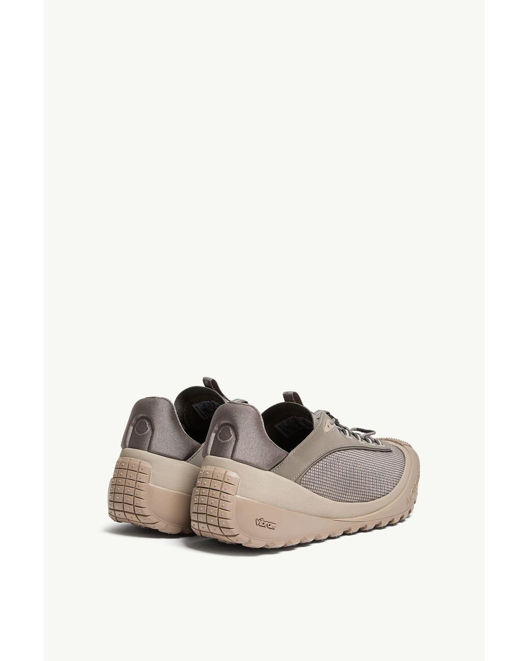 Moncler Brown Trailgrip Lp Suede Nubuck Sneaker for men