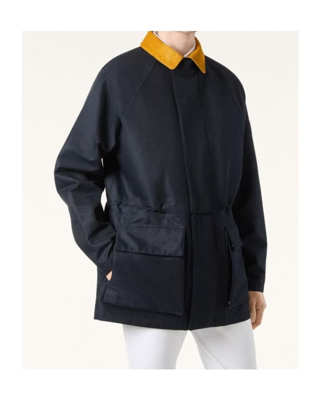 Loro Piana Blue Horsey Jacket for men